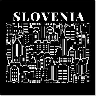 Travel building slovenia Posters and Art